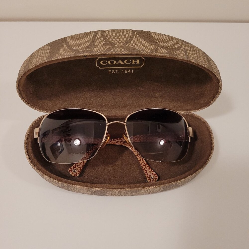 Coach Savannah (S5644) Light Tortoise Sunglasses